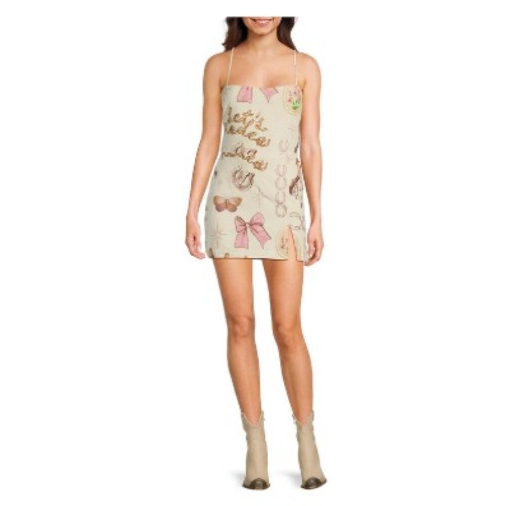 Bailey Rose Let's Rodeo mini dress, size small